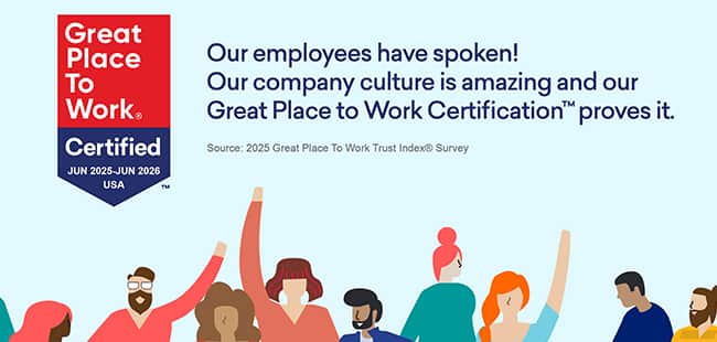 Certus Earns Great Place To Work® Certification for Third Consecutive Year